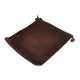 Мешочек бархат 10х12 см коричневый MS003BR