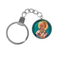 Брелок, нержавеющая сталь, с кольцом для ключей, Спиридон Тримифунтский C1158061