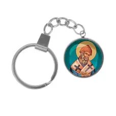 Брелок, нержавеющая сталь, с кольцом для ключей, Спиридон Тримифунтский C1158061