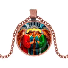 Кулон, цвет медь, с цепочкой, Троица C1159030