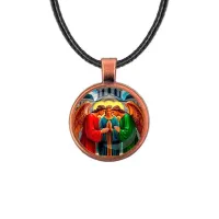 Кулон, цвет медь, со шнурком, Троица C1159031