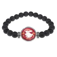 Браслет из лавы Happy New Year (Кролик) BSL-0382