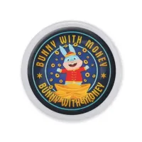 Акриловый магнит Bunny With Money MAF0386