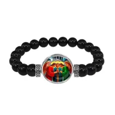 Браслет из чёрного агата, Троица C1159056