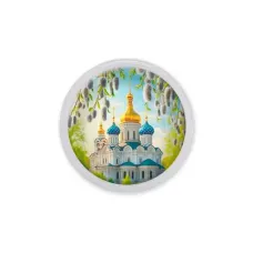 Акриловый магнит, Храм и вербы C1161001