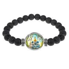 Браслет из лавы, Храм и вербы C1161003