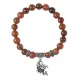 Браслет Дракон (удача, могущество, успех), Коричневый авантюрин BSP-13-25