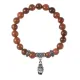 Браслет Рука Будды (защита, духовное развитие), Коричневый авантюрин BSP-13-2056