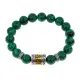 Браслет Исполнения Желаний с синт.камнем Малахит BSDT-01-12