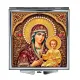 Складное зеркало квадратное Богородица с Иисусом ZER2-1444