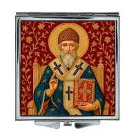 Складное зеркало квадратное Спиридон Тримифунтский ZER2-1447