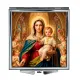 Складное зеркало квадратное Богородица с Иисусом ZER2-1461