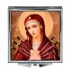 Складное зеркало квадратное Матерь Божья с Иисусом ZER2-1464