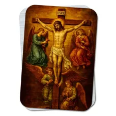 Металлический магнит Распятие M-YAN856