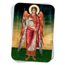 Металлическая карта Архангел Михаил YAN850