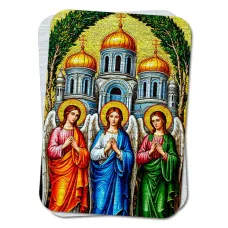 Металлическая карта Троица YAN861