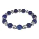 Браслет с крестами, Лазурит, 10мм BSH-16-10