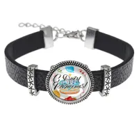 Кожаный браслет С Днем рождения! BSK2-0392