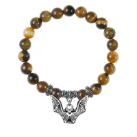 Браслет Летучая мышь (защита, счастье, успех), Тигровый глаз BSP-14-12