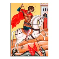 Виниловый магнит Георгий Победоносец MI198