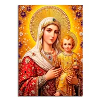 Виниловый магнит Пресвятая Богородица MI206