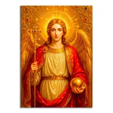 Виниловый магнит Архангел Михаил MI210