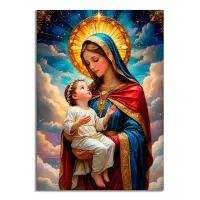 Виниловый магнит Пресвятая Богородица MI213