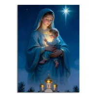 Виниловый магнит Рождество MI219