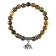 Браслет Медведь (защита, сила, победа), Тигровый глаз BSP-14-19