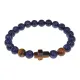 Браслет с крестом из Тигрового глаза, Лазурит, 8мм