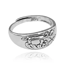 Безразмерное кольцо Восточный гороскоп, 9мм, Бык KL241-02