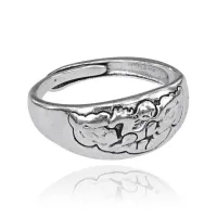 Безразмерное кольцо Восточный гороскоп, 9мм, Лошадь KL241-07