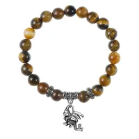 Браслет Дракон (удача, могущество, успех), Тигровый глаз BSP-14-25