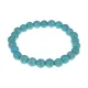 Браслет с бусинами из бирюзы, 8мм BJBS-324-02