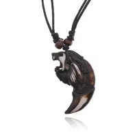 Амулет Лев на шнурке, 5,5х3см AP087