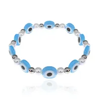 Браслет от сглаза с искусственным жемчугом, 10мм BS558