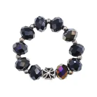 Чётки перстные, цвет чёрный BJCH-037-06