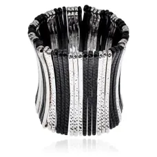 Браслет Зебра, 5,5см UF019