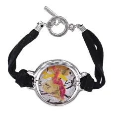 Браслет на замшевом ремешке, 33мм UF076