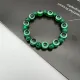 Браслет от сглаза с малахитом, 10мм, цвет темно-зеленый BS568-01