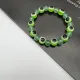 Браслет от сглаза с нефритом, 10мм, цвет зеленый BS568-02