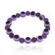 Браслет от сглаза с аметистом, 10мм, цвет фиолетовый BS568-03