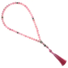Православные чётки 50 зёрен, 8мм, розовый кварц BJCH-035-05