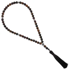 Православные чётки 50 зёрен, 8мм, тигровый глаз BJCH-035-07