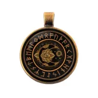Амулет Месяц и Солнце ALE119