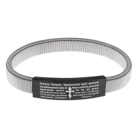 Православный браслет с пружинкой с молитвой Ангелу-хранителю BS904