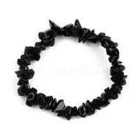 Браслет из синего авантюрина и черного агата BJBS-256