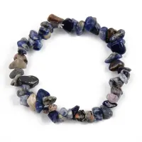 Браслет из натурального камня Содалит BJBS-259-07