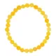 Браслет из натурального камня Желтый нефрит, 6мм BJBS-291