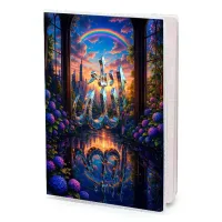 Обложка для паспорта Надпись Аллах над водой MOB-1203